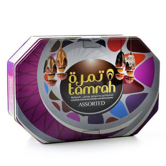 Assorted Chocolate Almond Tamrah Dates 700g - Smile Europe Wholesale 