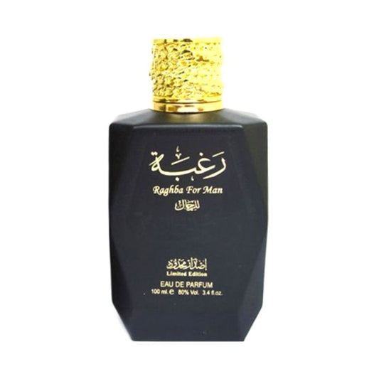 Raghba For Man Eau de Parfum 100ml Lattafa - Smile Europe Wholesale 