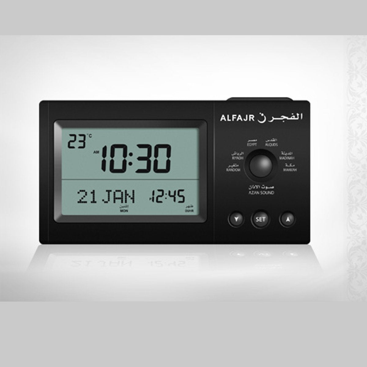 Alfajr Azan Table Clock CT-01 - Smile Europe Wholesale 