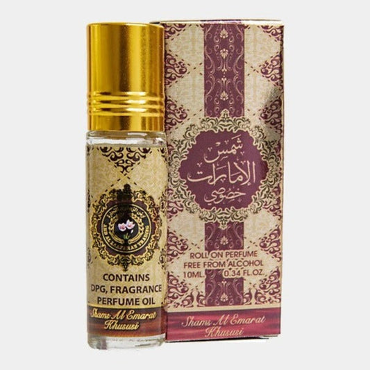 Shams Al Emarat Khususi Perfume Oil 10ml Ard Al Zaafran x12