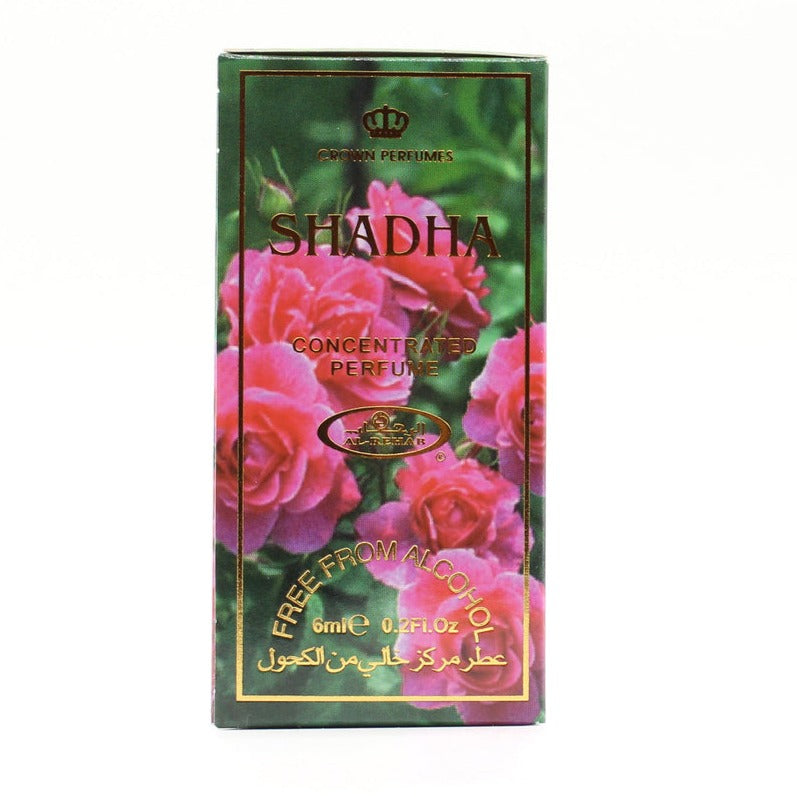 6x Shadha Perfume Oil 6ml Al Rehab