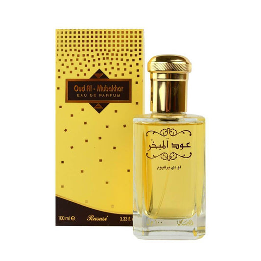 Oud Al-Mubakhar Eau de Parfum 100ml Rasasi - Smile Europe Wholesale 