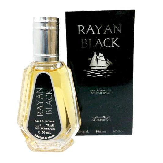 Rayan Black 50ml By Al Rehab x12