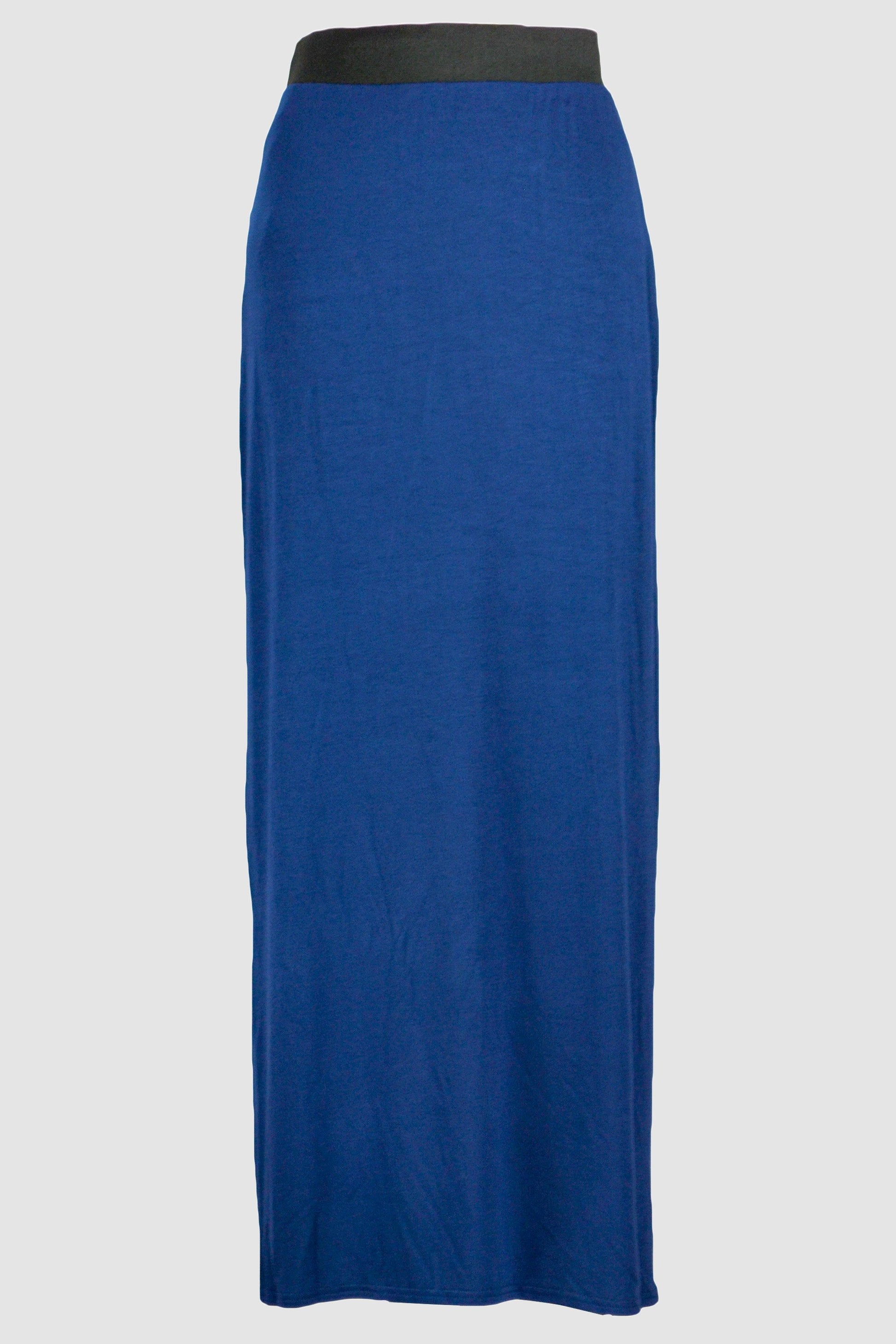 Blue Jersey Straight Skirt - Smile Europe Wholesale 