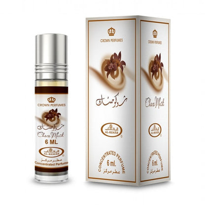 6x Choco Musk Perfume Oil 6ml Al Rehab