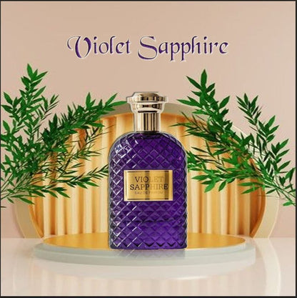 Violet Sapphire Eau De Parfum Perfume 100ml Fragrance World