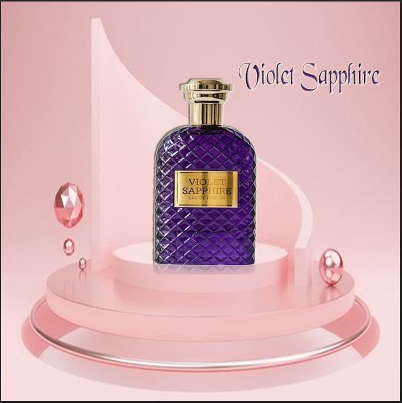 Violet Sapphire Eau De Parfum Perfume 100ml Fragrance World