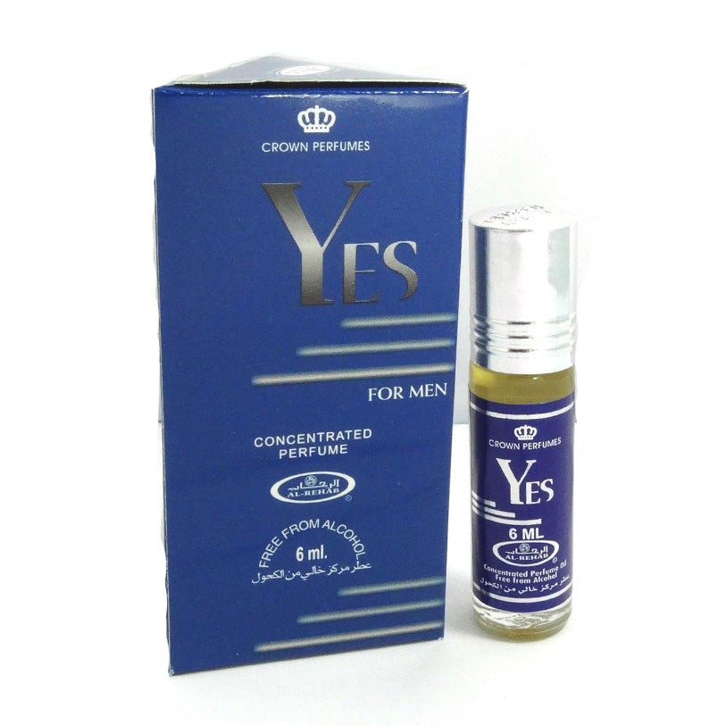 Yes For Men Perfume Oil 6ml X 6 By Al Rehab